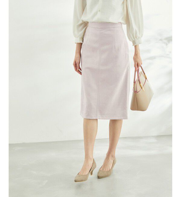 Rope&rsquo;Picnic「リサイクルポリエステルダンボールアイラインスカート」|スカート|