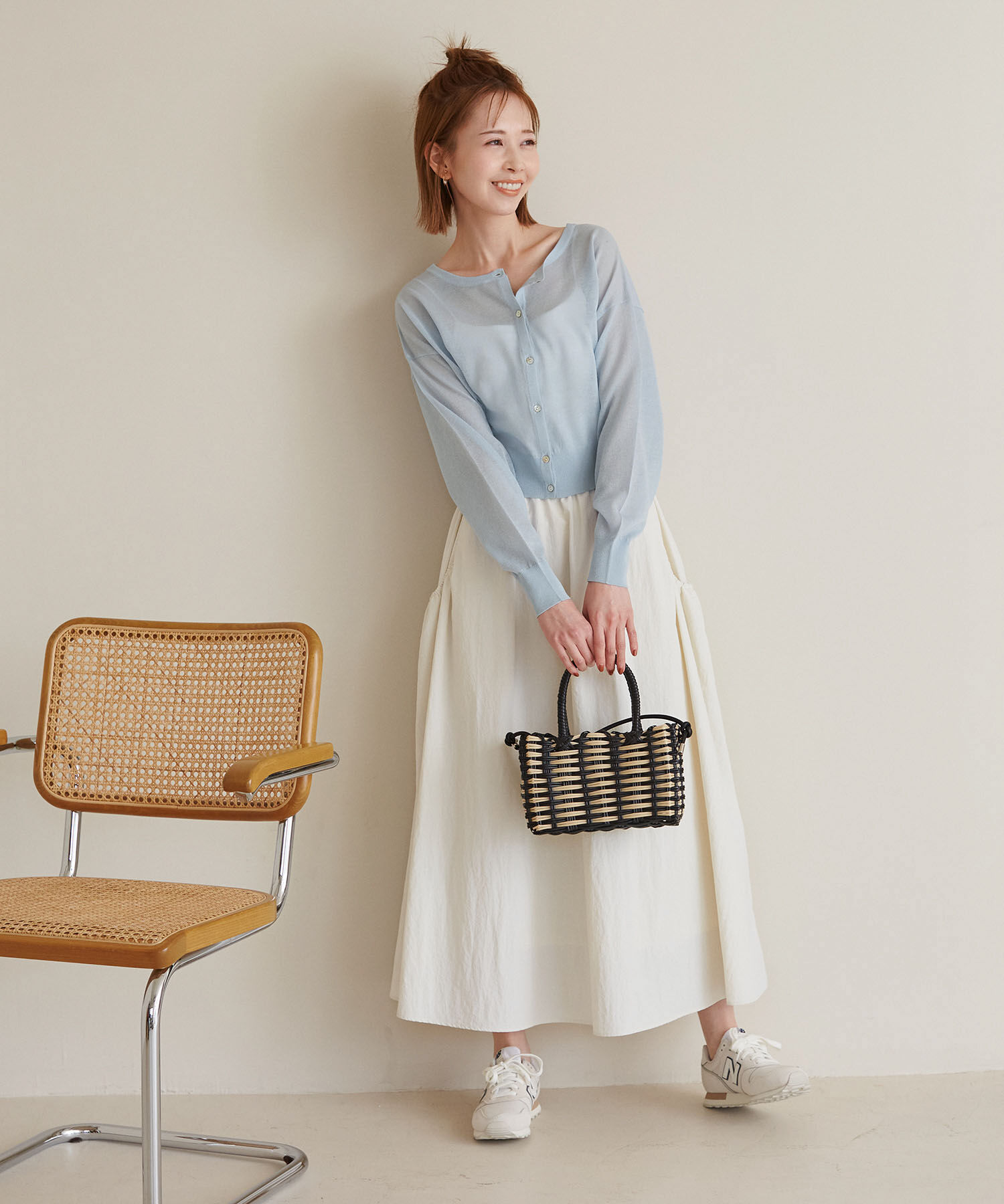 Rope&rsquo;Picnic「2WAY/シアークロップド丈カーディガン」|カーディガン|