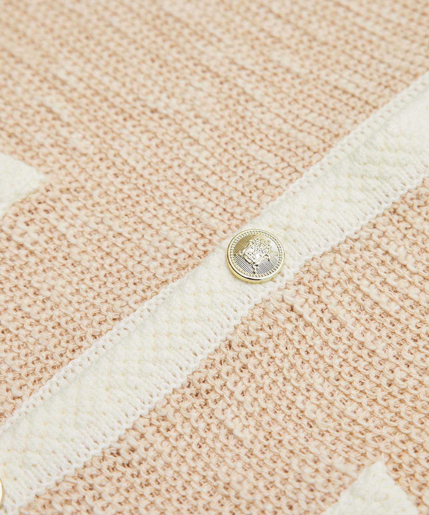 Rope&rsquo;Picnic「金ボタンハーフスリーブニットカーディガン」|カーディガン|