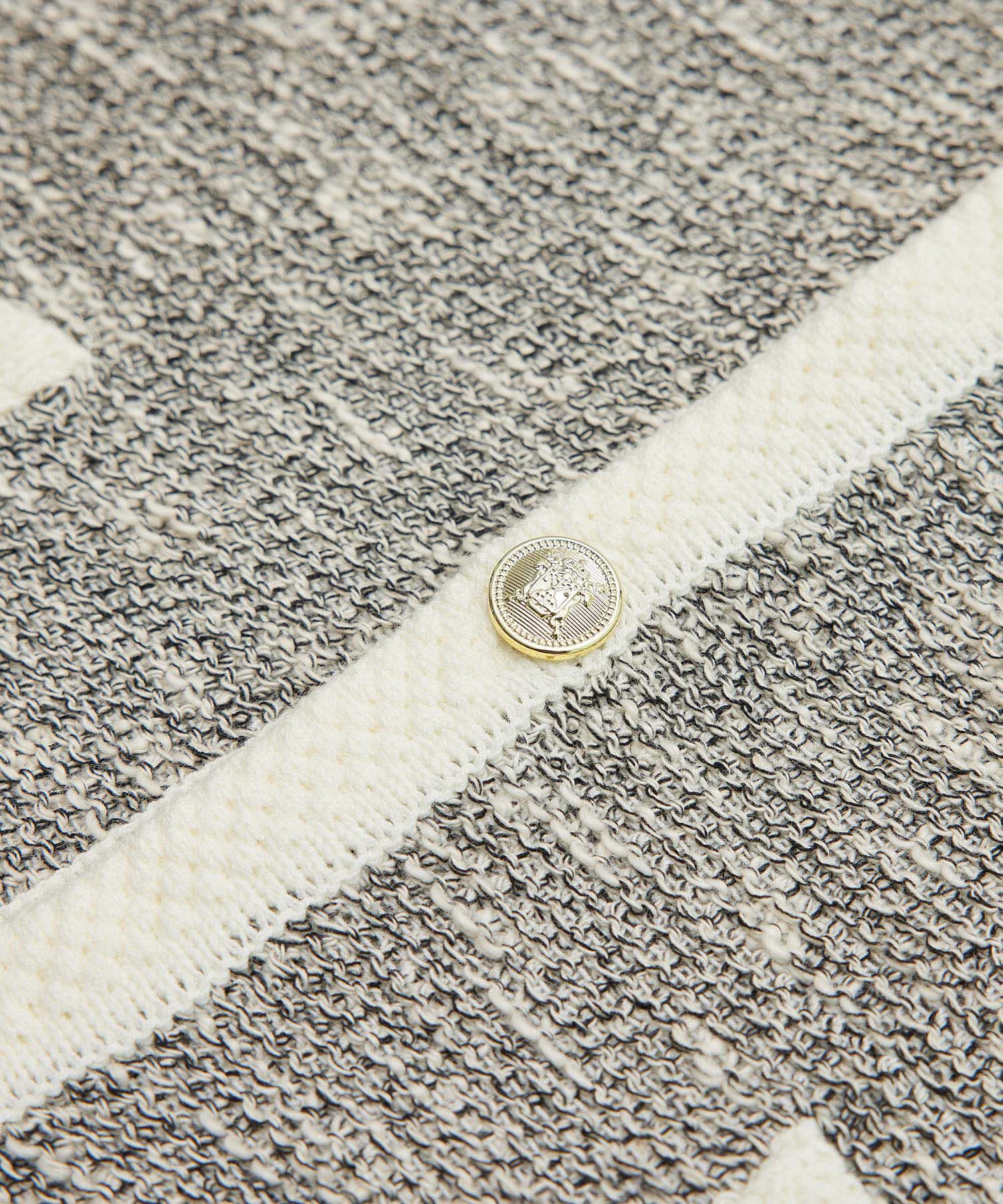 Rope&rsquo;Picnic「金ボタンハーフスリーブニットカーディガン」|カーディガン|