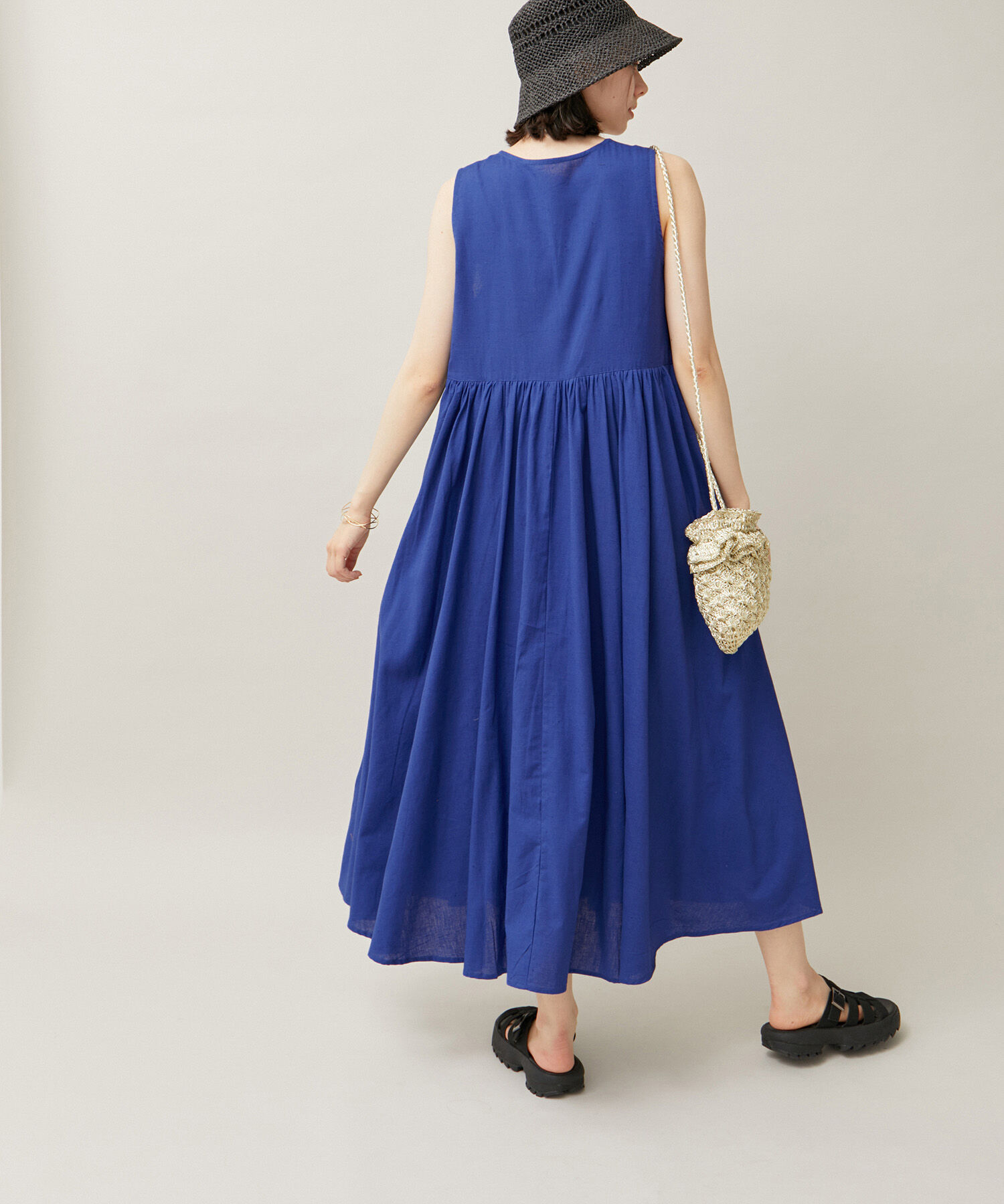 ROPE' PICNIC R「麻混ワンピース/リンクコーデ」|ワンピース|