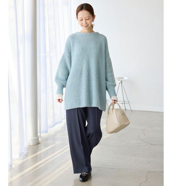 Rope&rsquo;Picnic「【3サイズ展開】ベイカーパンツ/防シワ・マシンウォッシャブル」|チノ|