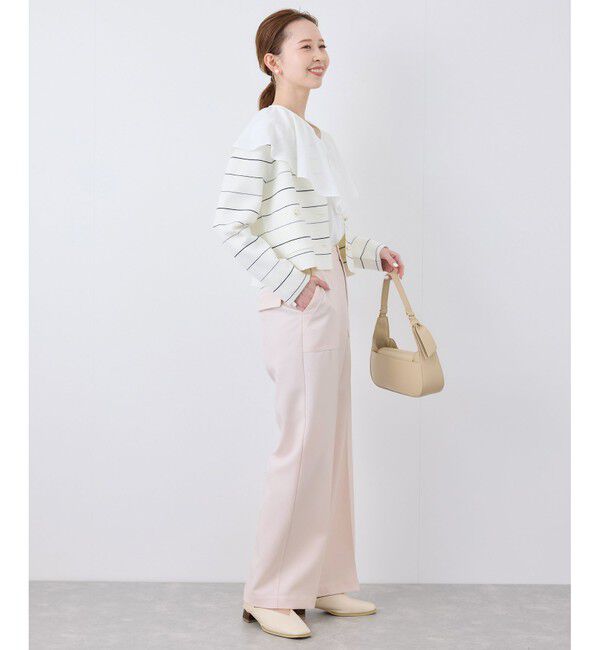 Rope&rsquo;Picnic「【3サイズ展開】ベイカーパンツ/防シワ・マシンウォッシャブル」|チノ|