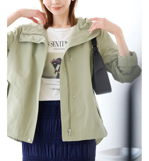 Rope&rsquo;Picnic「【花粉ガード・撥水加工】ベーシックマウンテンパーカー　スプリングコート」|その他|