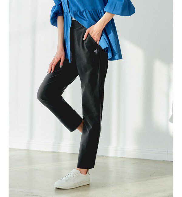 Rope&rsquo;Picnic「【le coq sportif/ルコックスポルティフ】エアスタイリッシュパンツ・ルフフォルム」|チノ|クロメイン