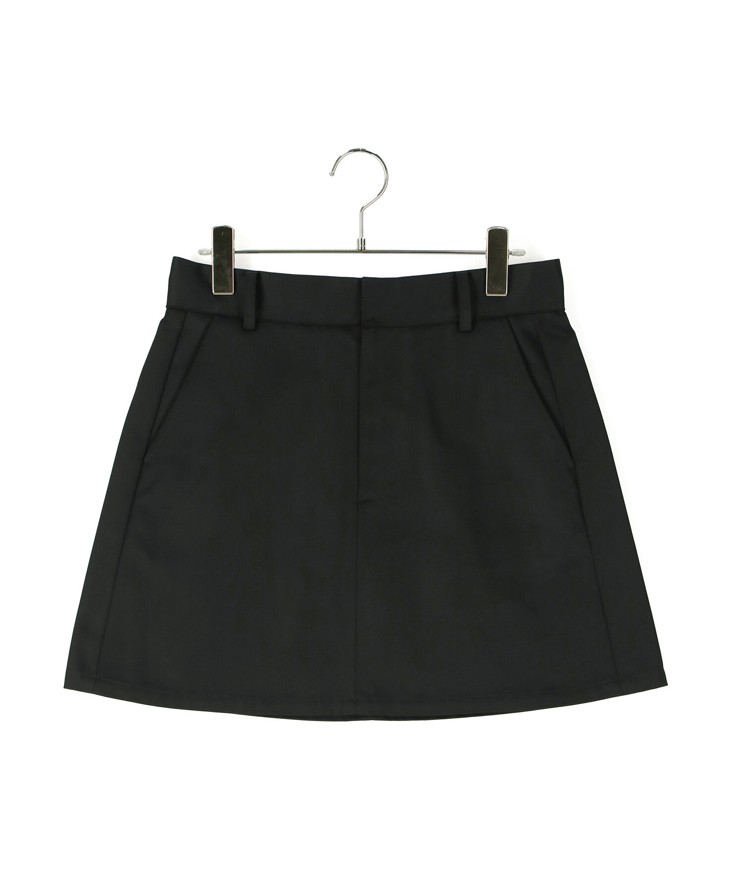 ADAM ET ROPE'「メモリーサテンチノミニスカート」|スカート|