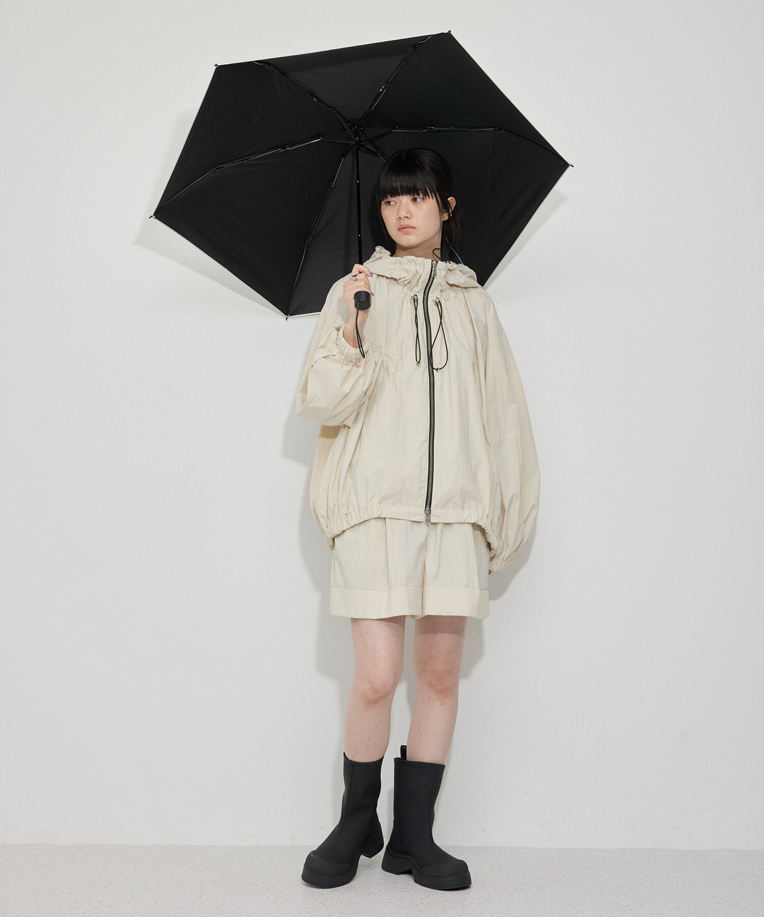 ADAM ET ROPE'「晴雨兼用ボリュームソールミドル丈ブーツ」|その他|