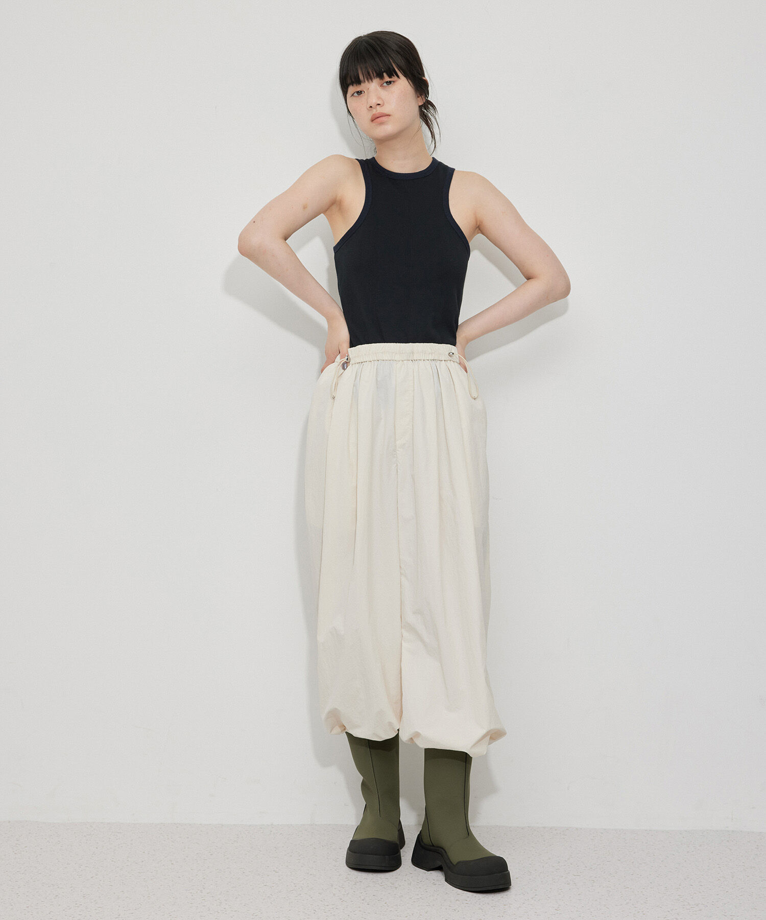 ADAM ET ROPE'「晴雨兼用ボリュームソールミドル丈ブーツ」|その他|