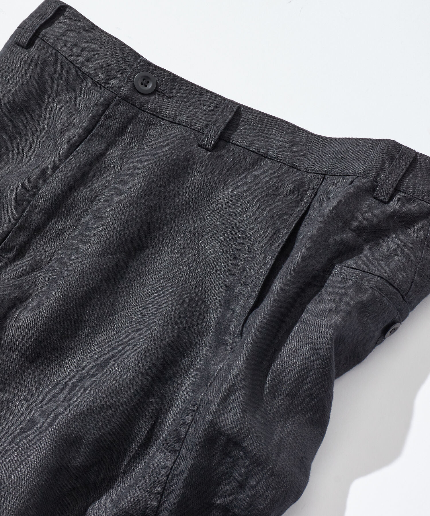 ADAM ET ROPE'「リネン ワイドパンツ / ロングシーズン着用可能 / セットアップ対応」|スラックス|