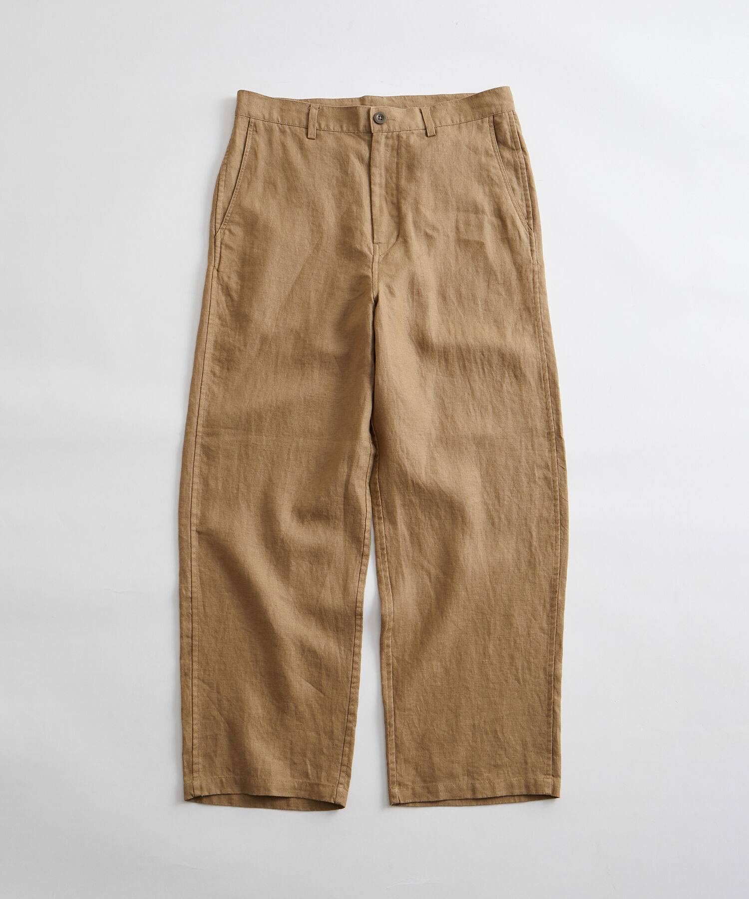 ADAM ET ROPE'「リネン ワイドパンツ / ロングシーズン着用可能 / セットアップ対応」|スラックス|