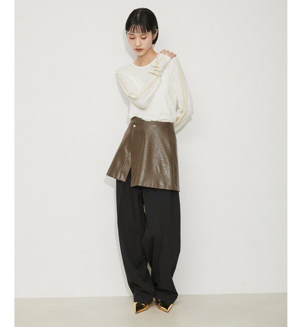 ADAM ET ROPE'「アジャストミニスカート」|スカート|