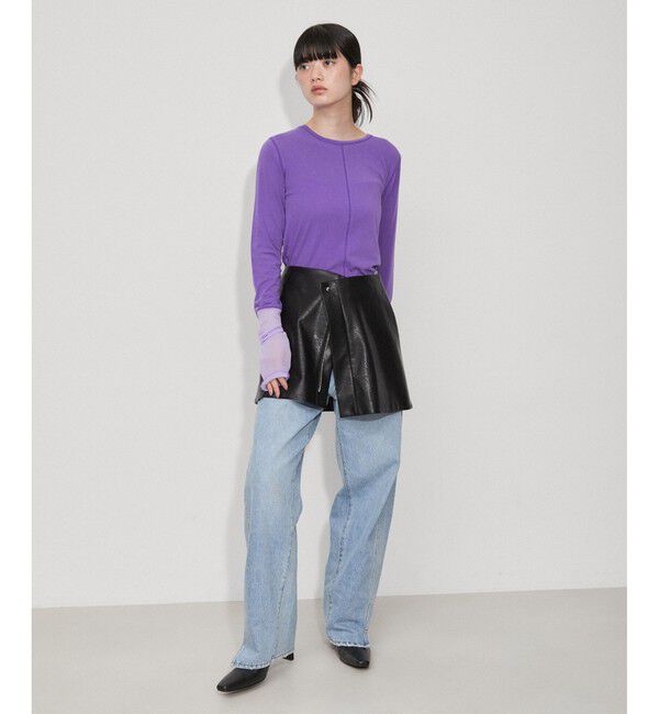 ADAM ET ROPE'「アジャストミニスカート」|スカート|