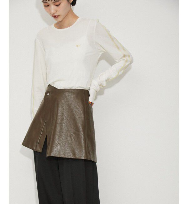 ADAM ET ROPE'「アジャストミニスカート」|スカート|