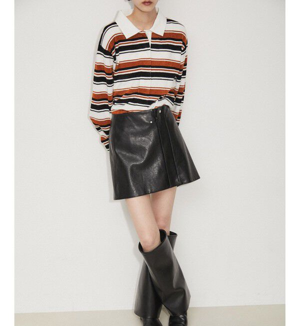 ADAM ET ROPE'「アジャストミニスカート」|スカート|