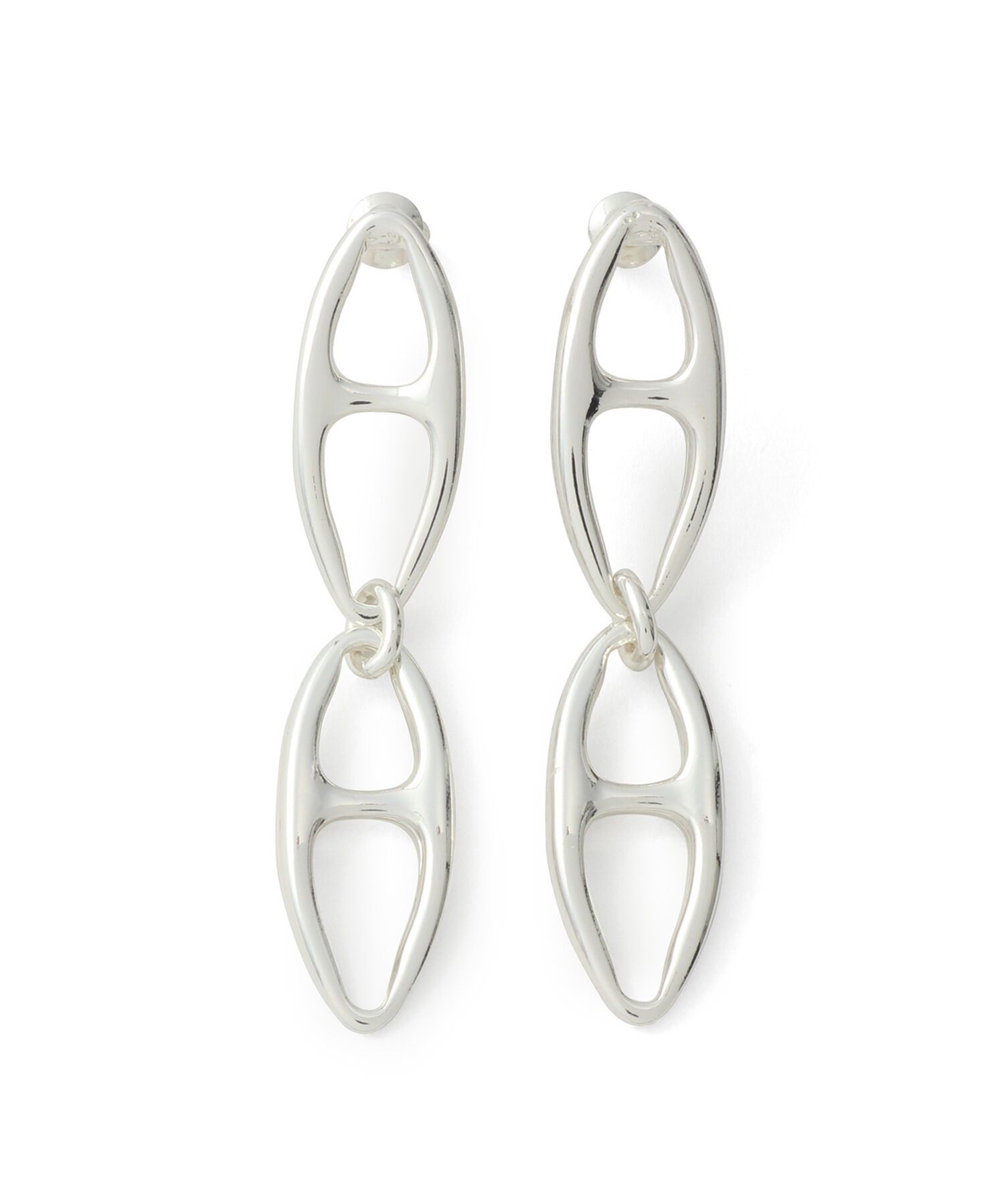 ADAM ET ROPE'「アーモンドチェーンピアス」|ピアス|