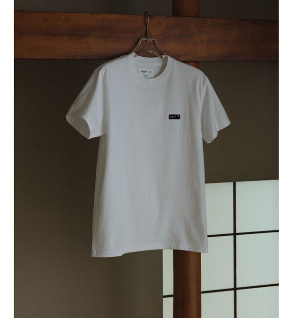ADAM ET ROPE'「【agnes b. pour ADAM ET ROPE'】T-SHIRT」|Tシャツ・カットソー|ホワイト(10)