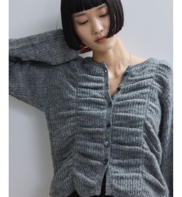 WEB限定】ダブルモヘアシャーリングカーディガン（ADAM ET ROPE