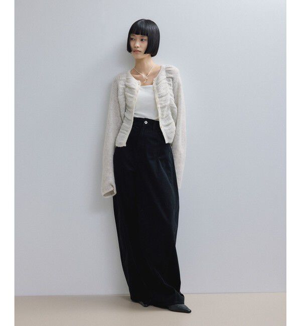 WEB限定】ダブルモヘアシャーリングカーディガン（ADAM ET ROPE