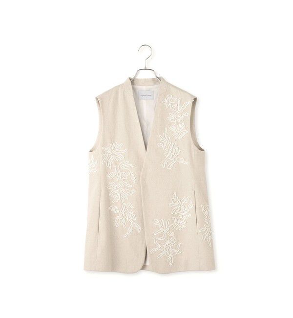 ADAM ET ROPE'「エンブロイダリージレ」|ベスト・ジレ|