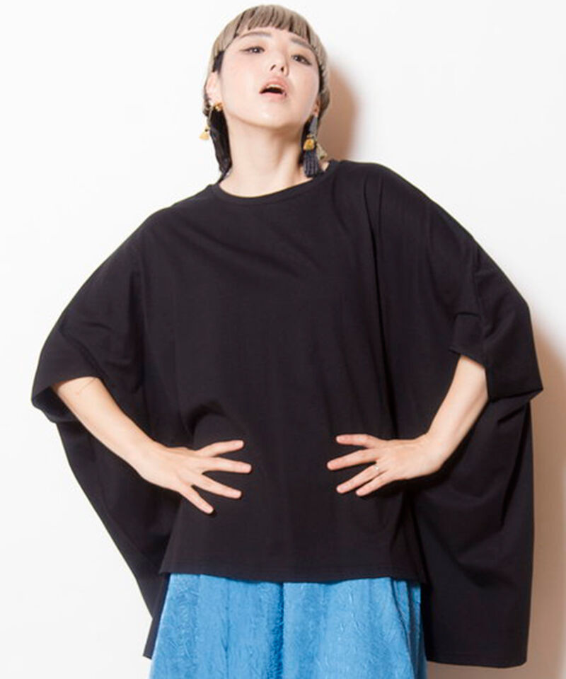  「ビッグプルオーバー」|Tシャツ・カットソー|BLACK