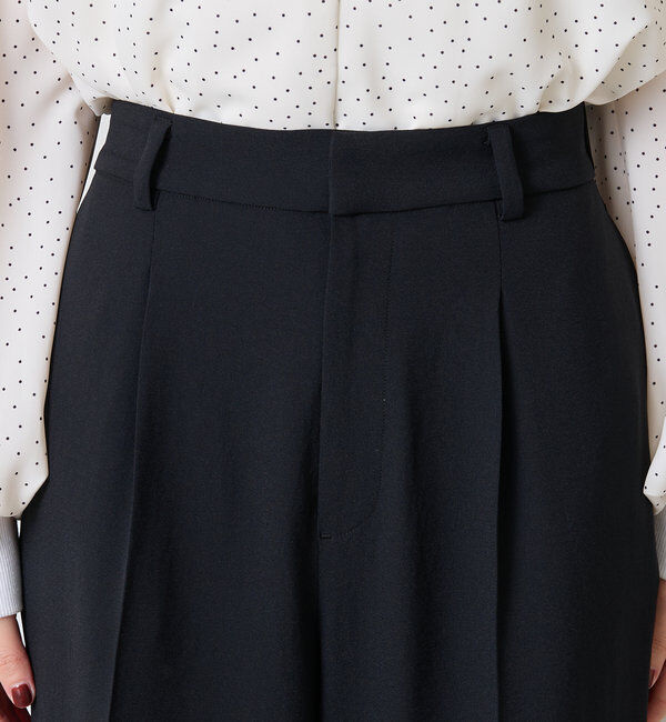  「ジャージワイドパンツ」|チノ|