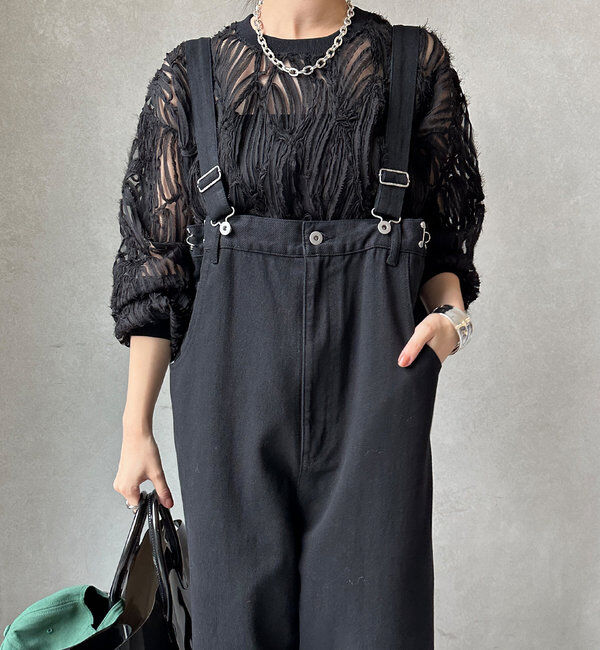  「長袖刺繍レーストップス」|シャツ・ブラウス|