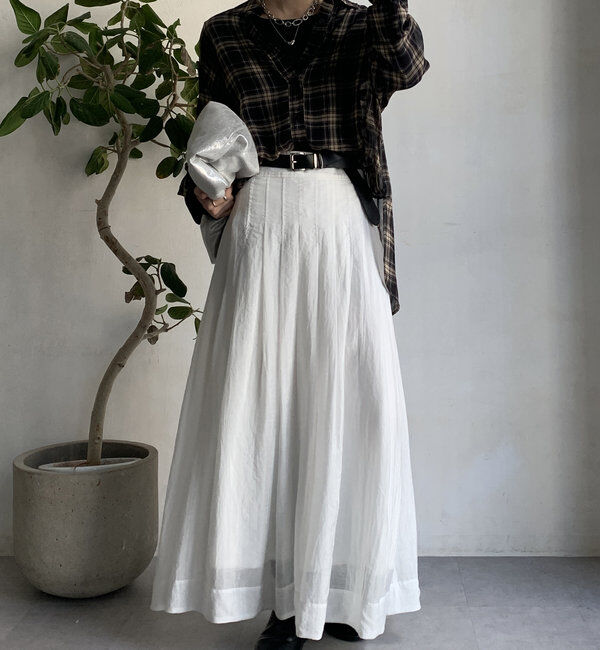  「シアーチェックシャツ」|シャツ・ブラウス|