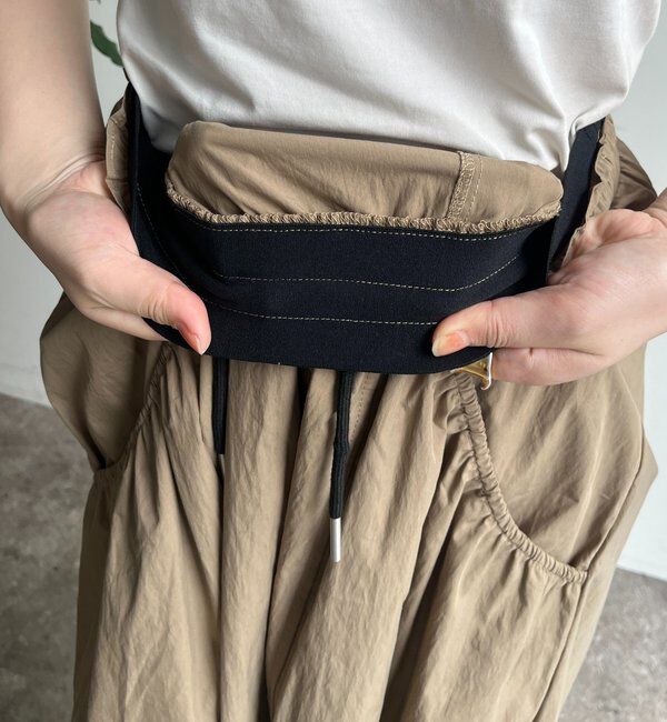  「【WEB限定】ダブルウエストギャザースカート」|スカート|