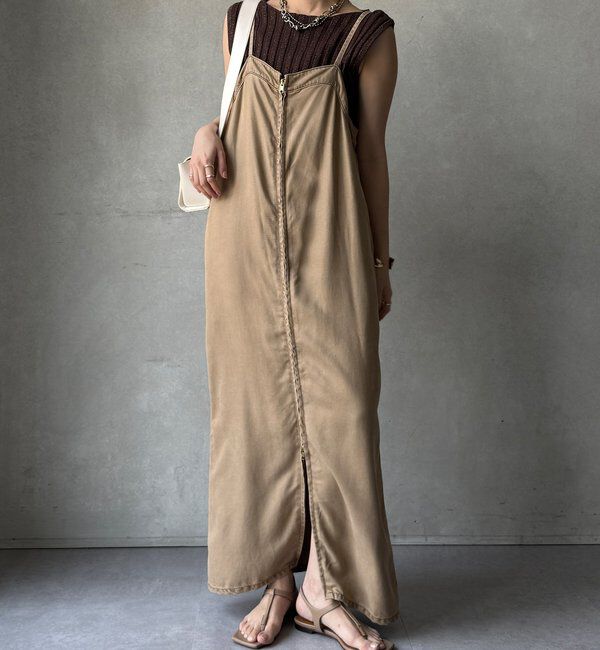  「【WEB限定】ラメリブニットタンク」|ニット・セーター|