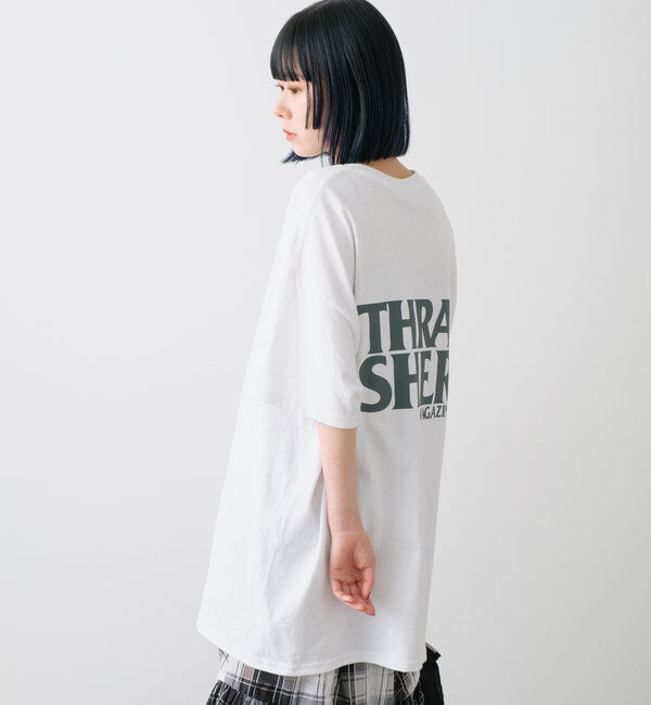  「【WHIMSIC&times;THRASHER】MAG BACK LOGO」|Tシャツ・カットソー|