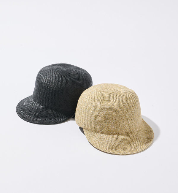  「やわらかペーパーブレードキャップ」|ハット|ベージュ
