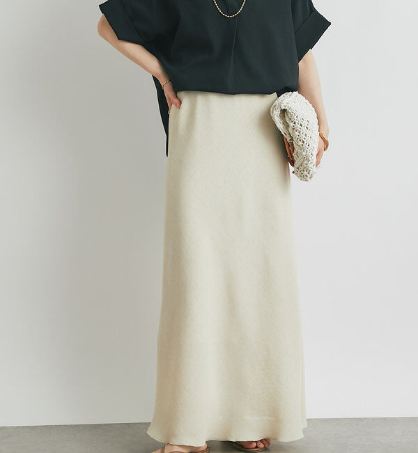  「メッシュフレアスカート」|スカート|