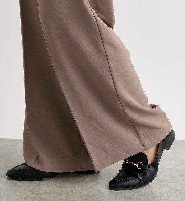  「《来春のおでかけに》ハイストレッチカルゼワッシャータックパンツ」|その他|