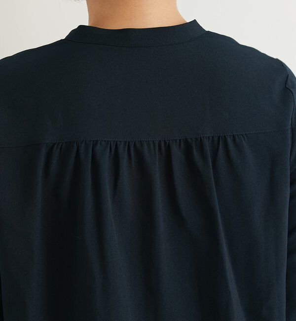  「《大人エレガントなムードに》フロントフリルジョーゼットブラウス」|シャツ・ブラウス|