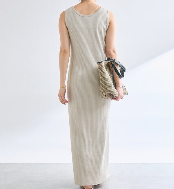  「【マイナス3kg/レビュー高評価☆】2WAYリブタンクワンピース」|ワンピース|