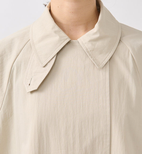  「【ラフに羽織れる】オーバーミドルトレンチコート」|トレンチコート|