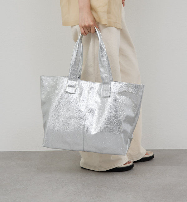  「【2.718】パテントBIGトート」|トートバッグ|