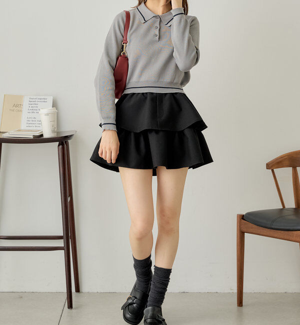  「スクエアトゥーヒールローファー」|ロングブーツ|