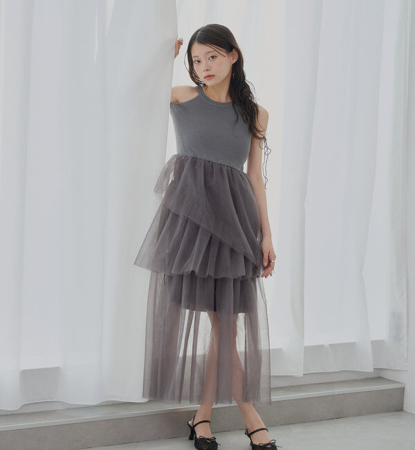  「【SALON by Chico】シアーリボンポインテッドミュール」|パンプス|