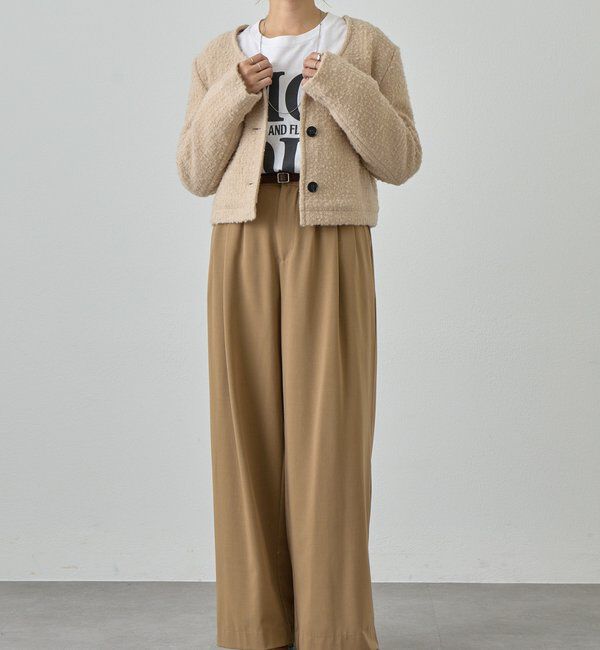  「Uネックショートジャケット」|その他|