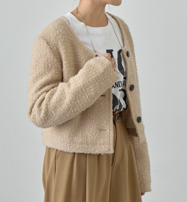  「Uネックショートジャケット」|その他|