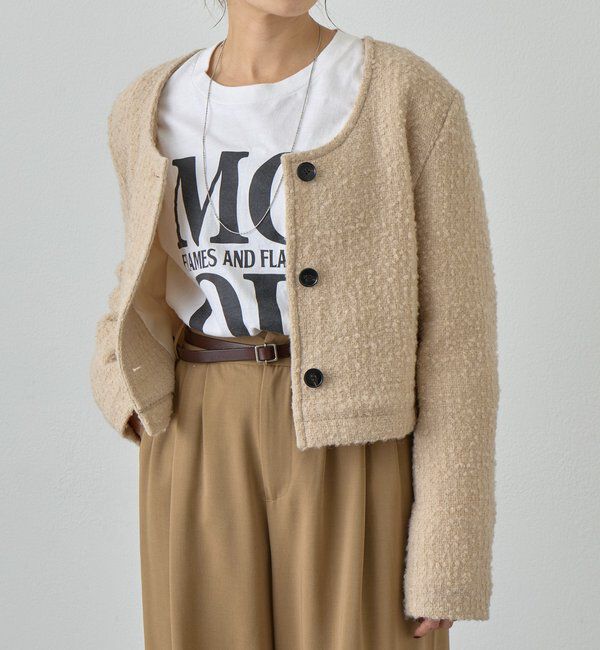  「Uネックショートジャケット」|その他|