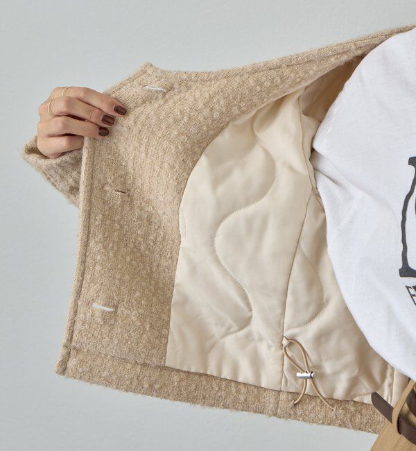  「Uネックショートジャケット」|その他|