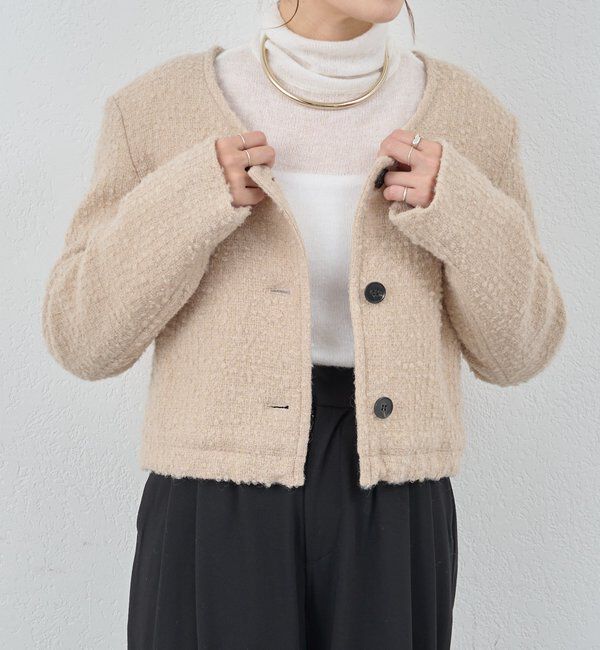  「Uネックショートジャケット」|その他|