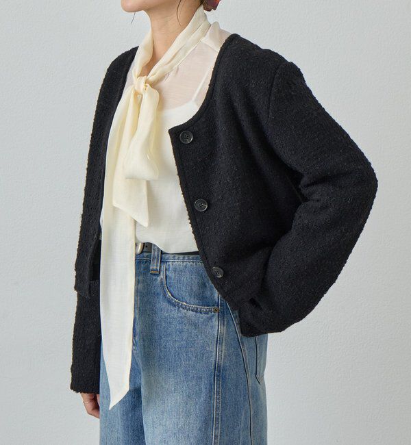  「Uネックショートジャケット」|その他|