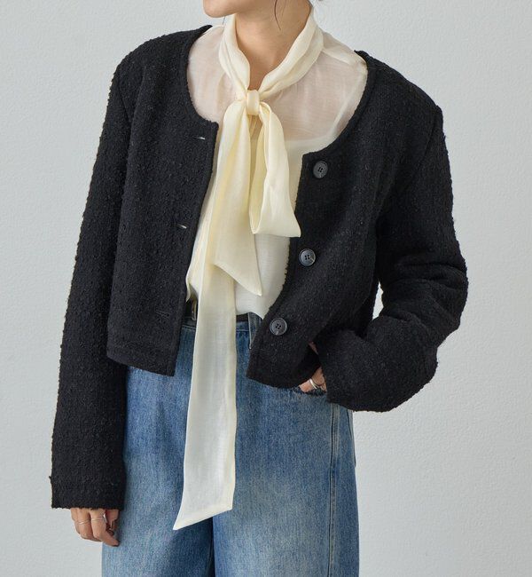  「Uネックショートジャケット」|その他|