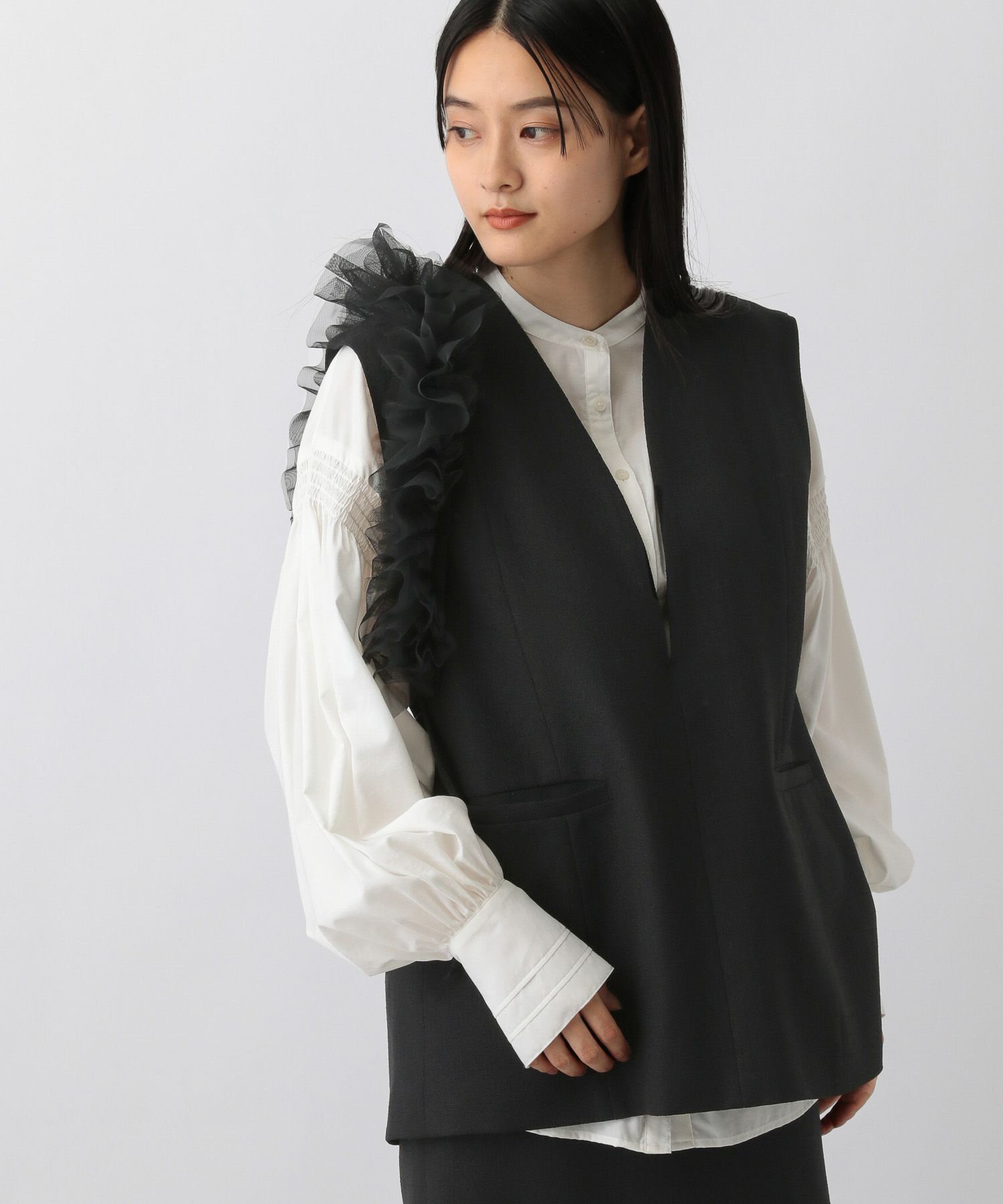 A part by 「チュールサッシュ」|ブローチ・コサージュ|