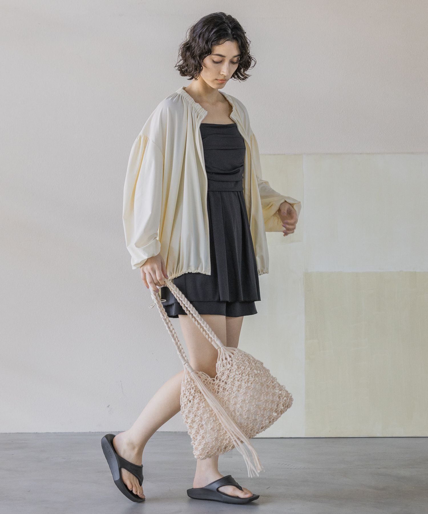 A part by 「【WEB限定・UVカット機能付き】ギャザーラッシュガード」|その他|