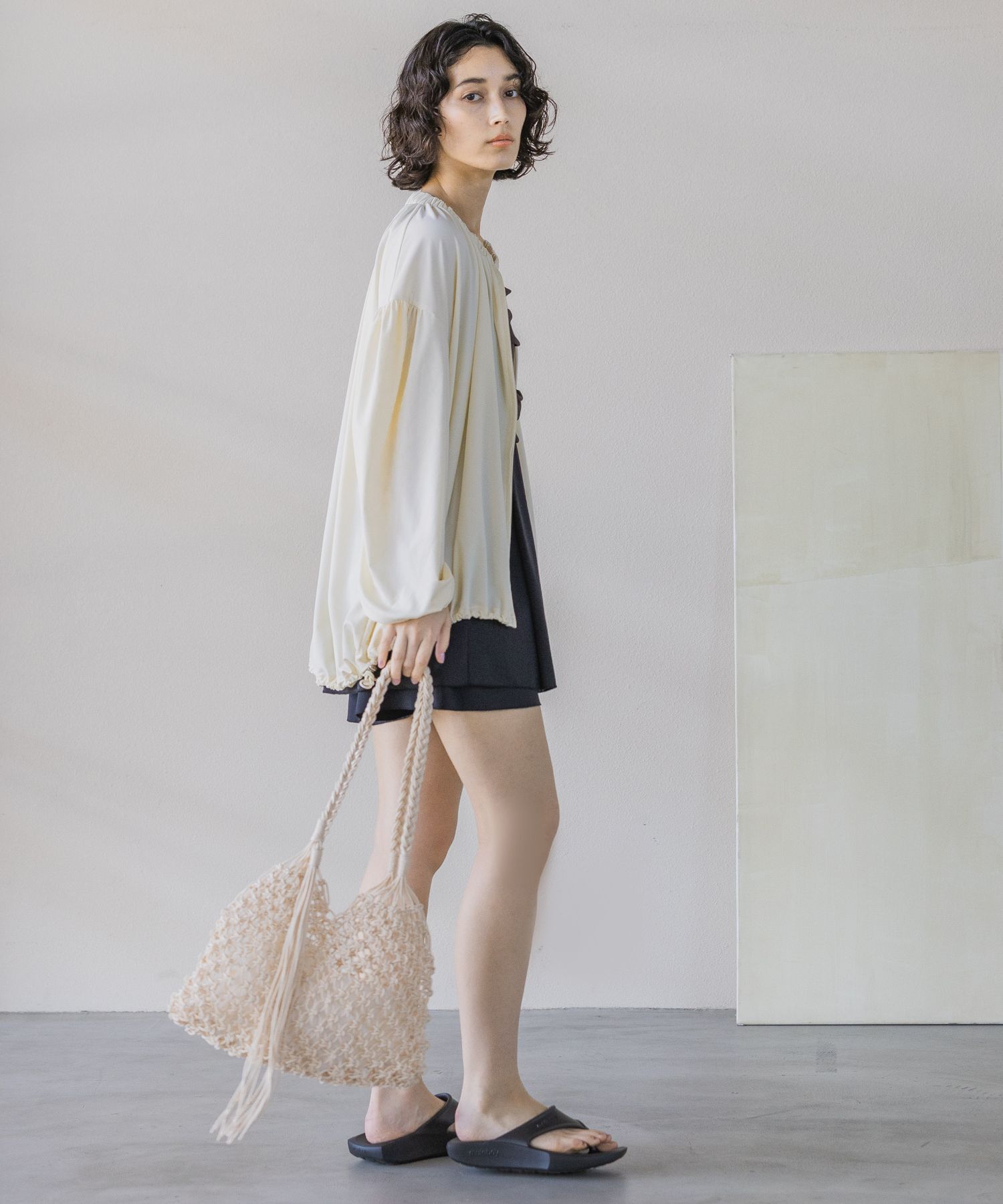 A part by 「【WEB限定・UVカット機能付き】ギャザーラッシュガード」|その他|