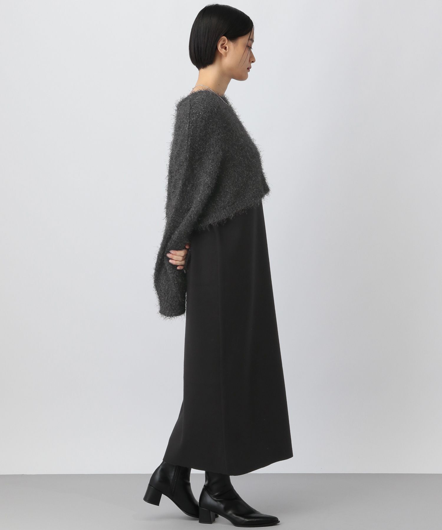 A part by 「ラメシャギー2Pセットワンピース」|ワンピース|